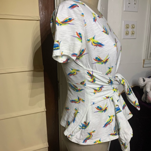 Anthropologie Pajaro Tie-waist top XS - Picture 12 of 15